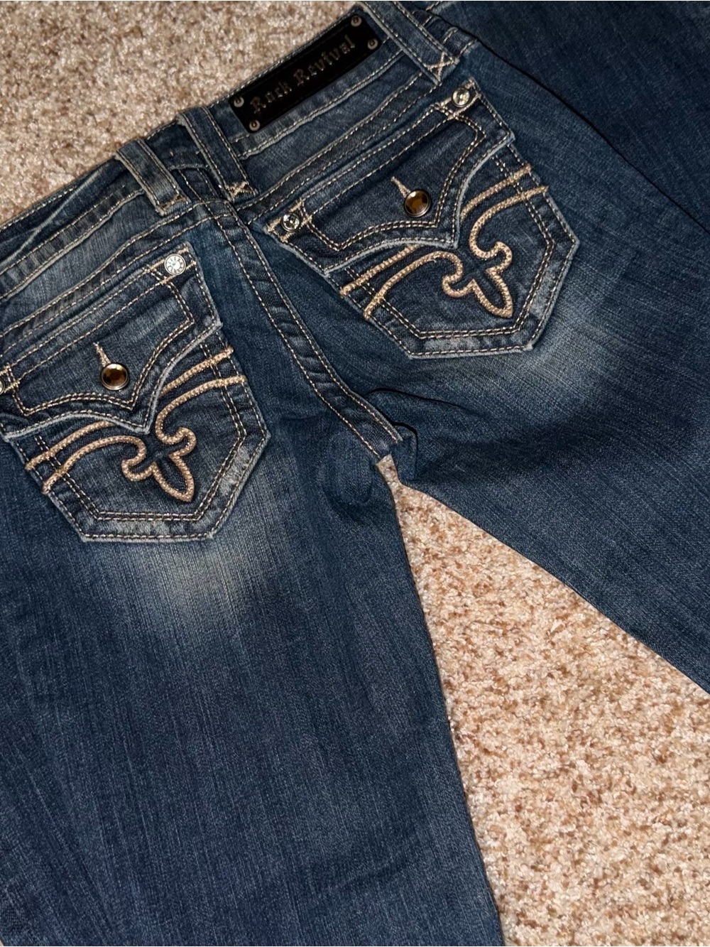 NWT TALL 34 inseam Rock Revival Bootcut Jeans